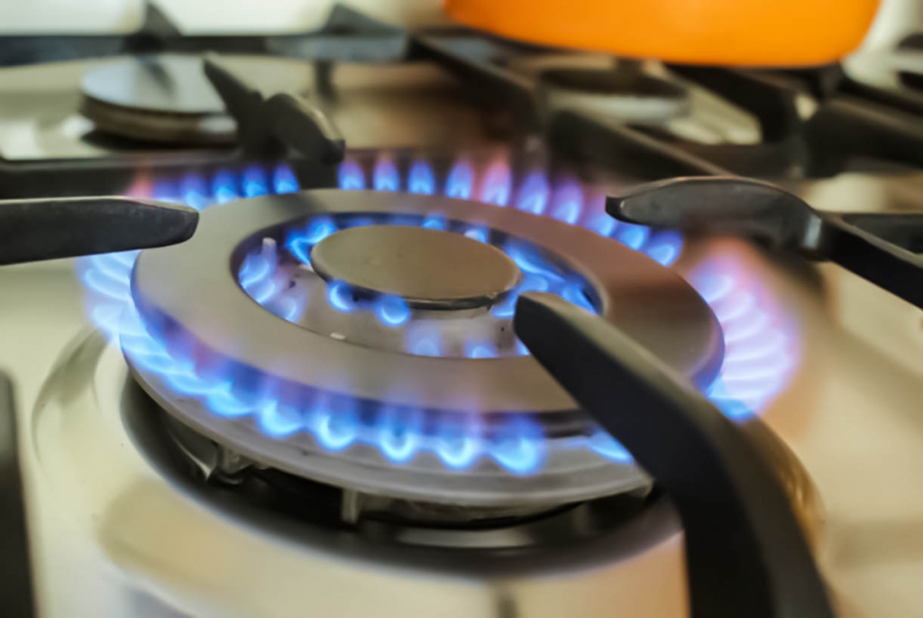 Natural Gas cooktop burner