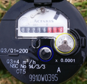 check your own water meter for calibration