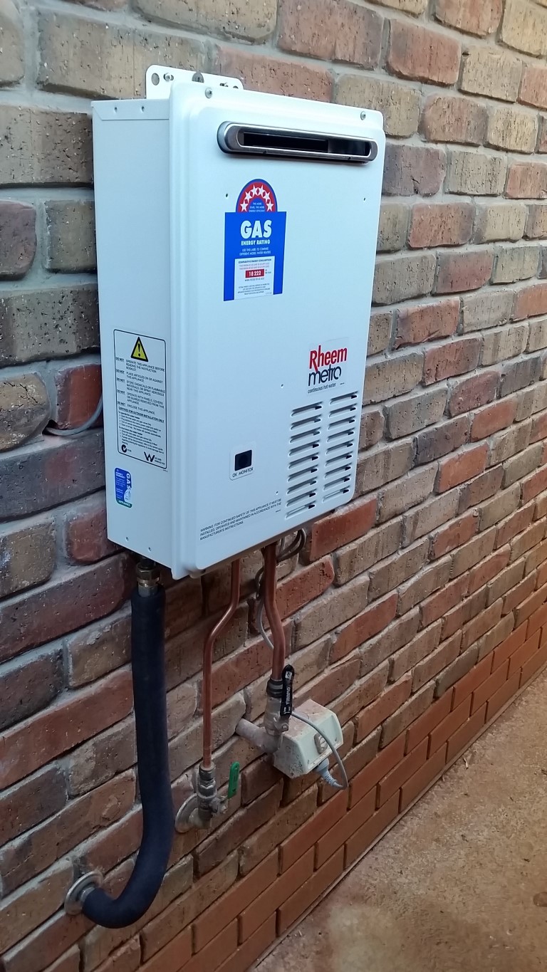 Replacing a Rinnai Eco 16 hot water unit