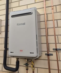 Natural Gas Rinnai water heater