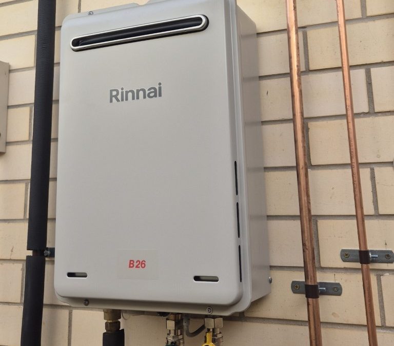 Natural Gas Rinnai water heater